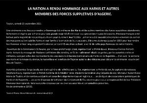 2021 09 25 TOULON  HOMMAGE AUX HARKIS FORCES SUPPLETIVES D ALGERIE (1)